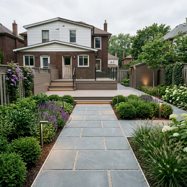 モダンな庭園リフォームで、憧れの空間をデザイン