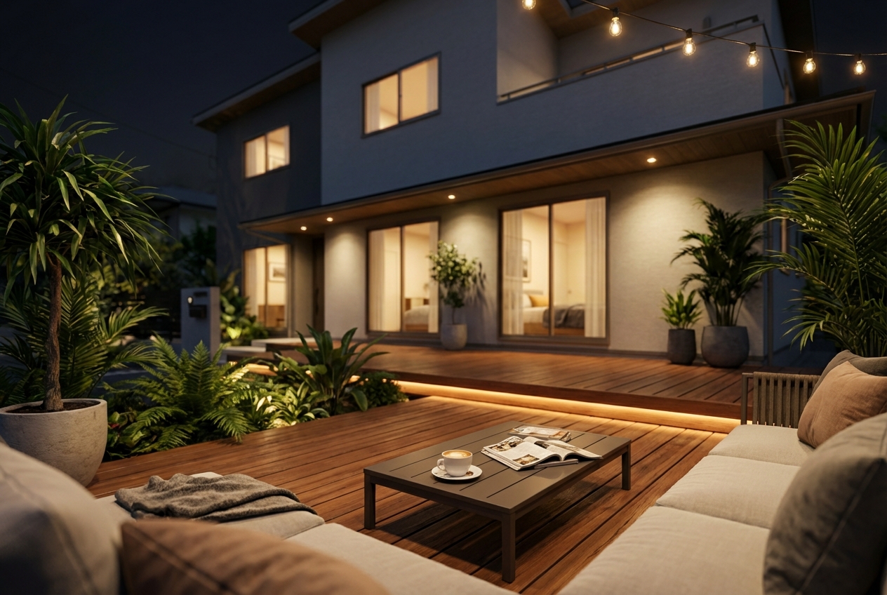 ウッドデッキのメンテナンスと最新デザイン：快適な空間を長く保つ秘訣